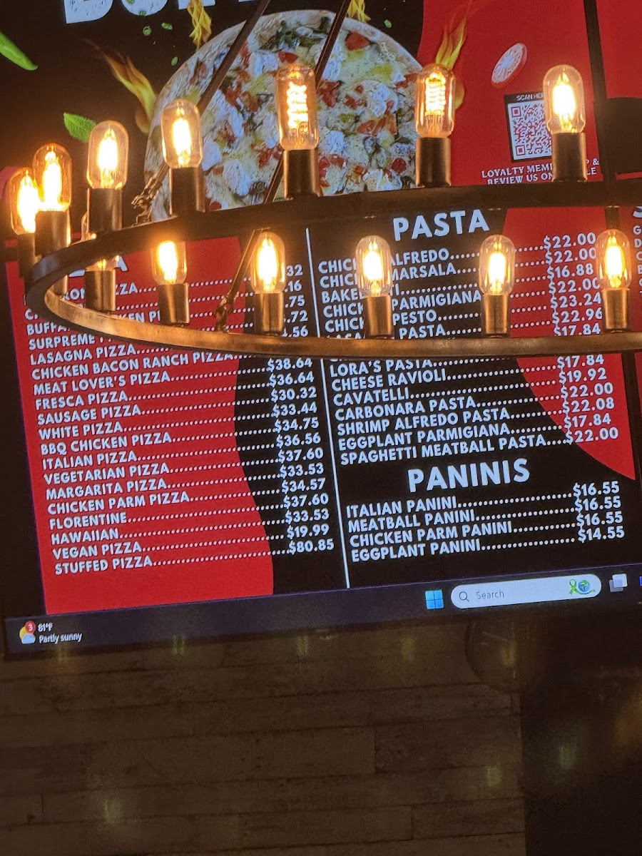 Due Amici Pizza & Pasta Bar Menu - Image 2