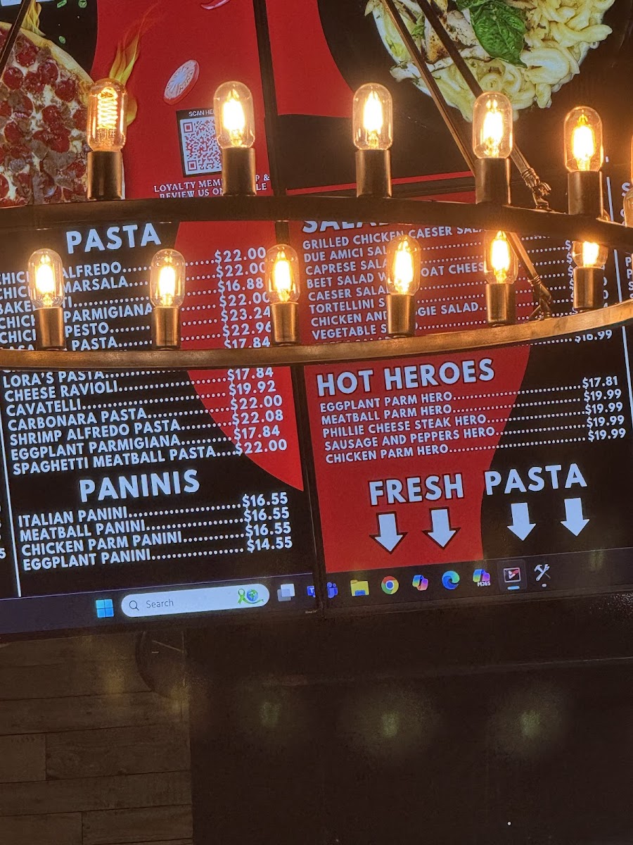 Due Amici Pizza & Pasta Bar Menu - Image 6